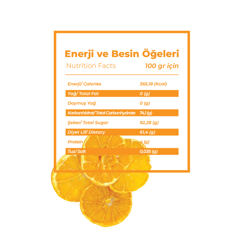 Dried peeled orange slices image 3