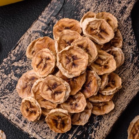 3'lü Muz Kurusu - Cips Muz (Şekersiz) - Kuru Meyve Kıtırı 75 Gram - Anamour Natural