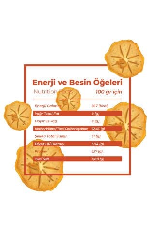 3 Piece Trabzon Dates - Chips Paradise Dates (Sugar-Free) - Dried Fruit Crunch 75 Grams